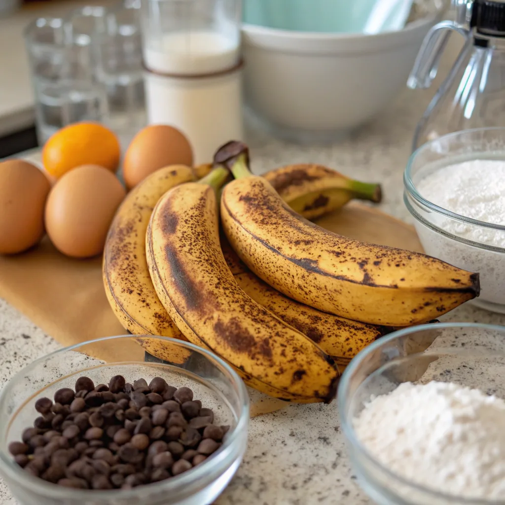 The Best Banana Chocolate Chip Bars Recipe for Easy, Moist & Delicious Snacking 6 Banana chocolate chip bar batter in pan