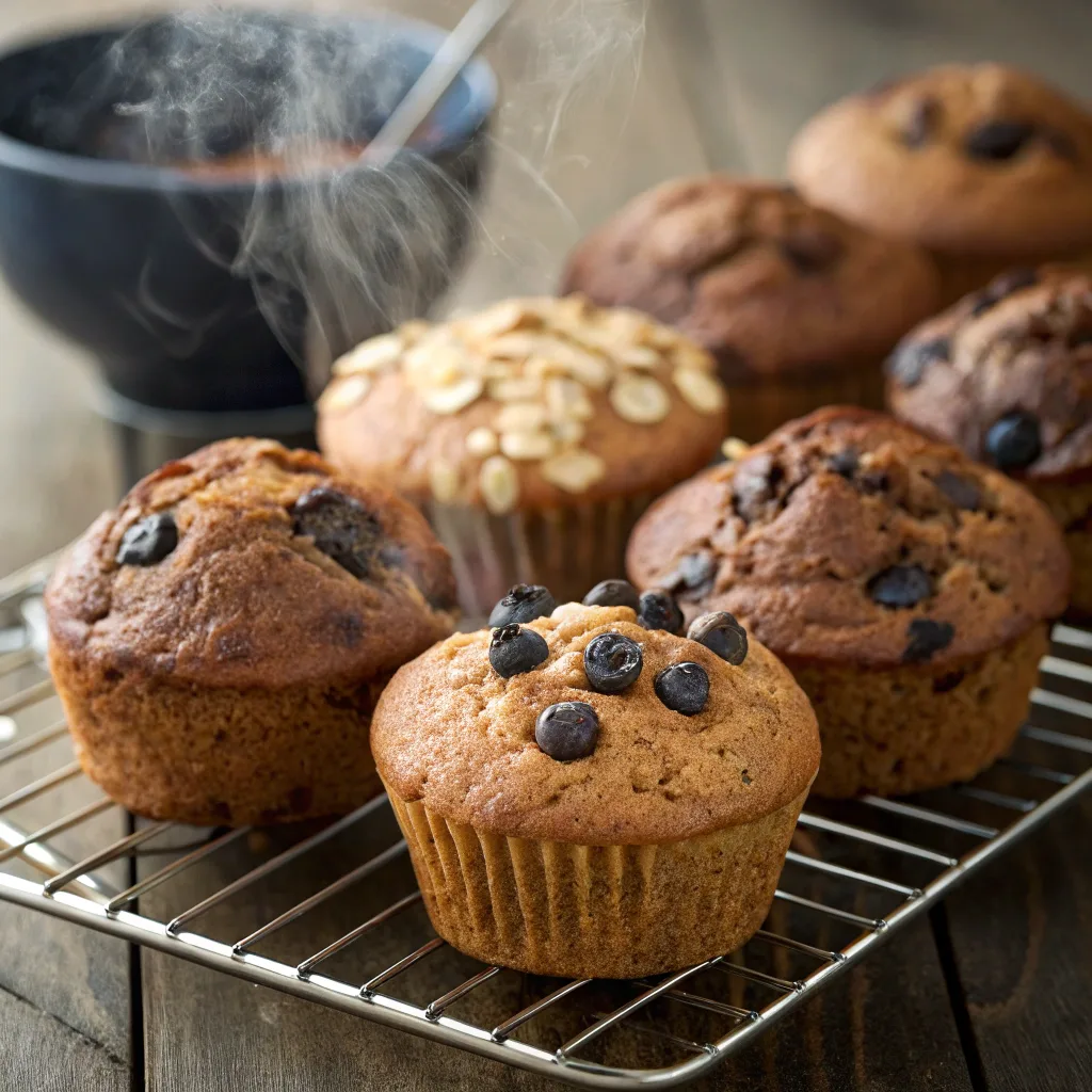 Banana Bread Healthy Muffins – The Ultimate Guide to Guilt-Free Baking 7 Variety of banana bread healthy muffins cooling