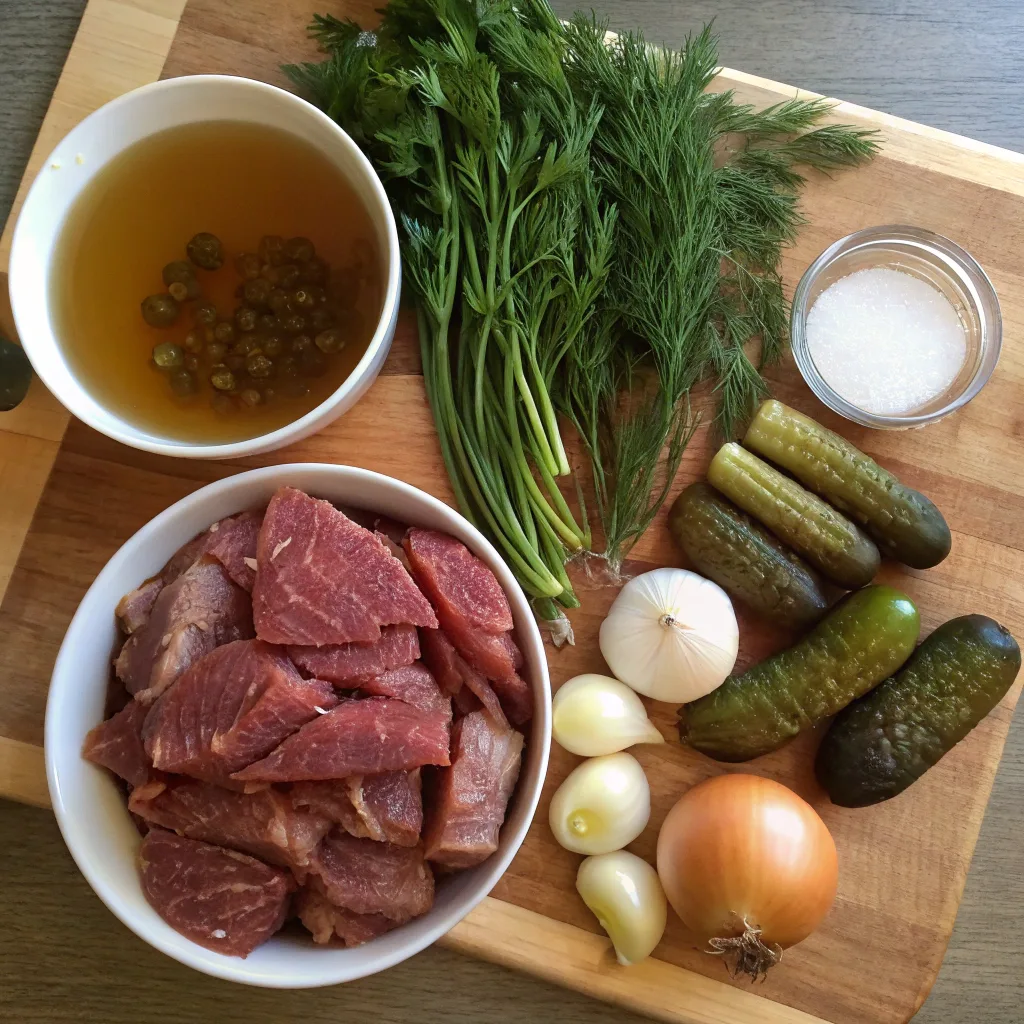  Ingredients for Slow Cooker Dilled Pot Roast