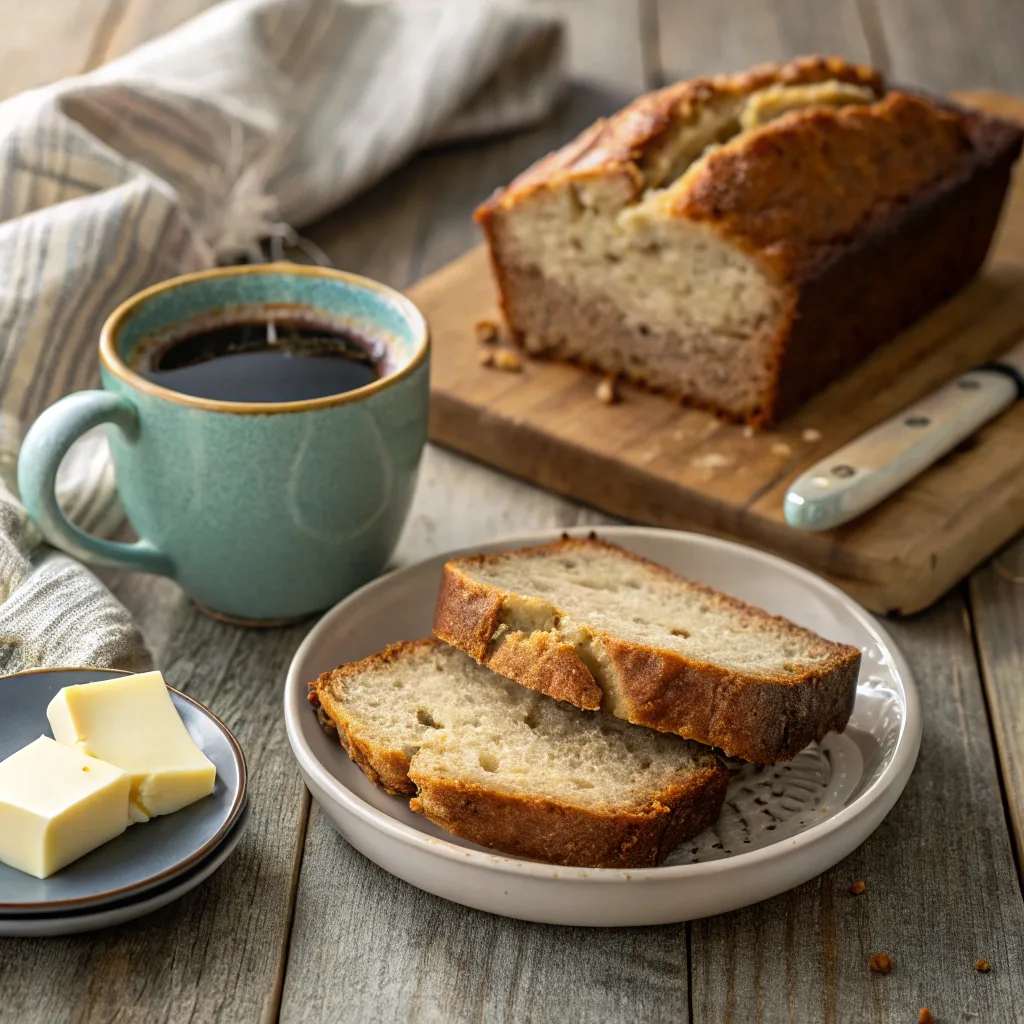 Keto Banana Bread: The Ultimate Low-Carb, Sugar-Free Guide You’ll Love 9 keto banana bread served with coffee