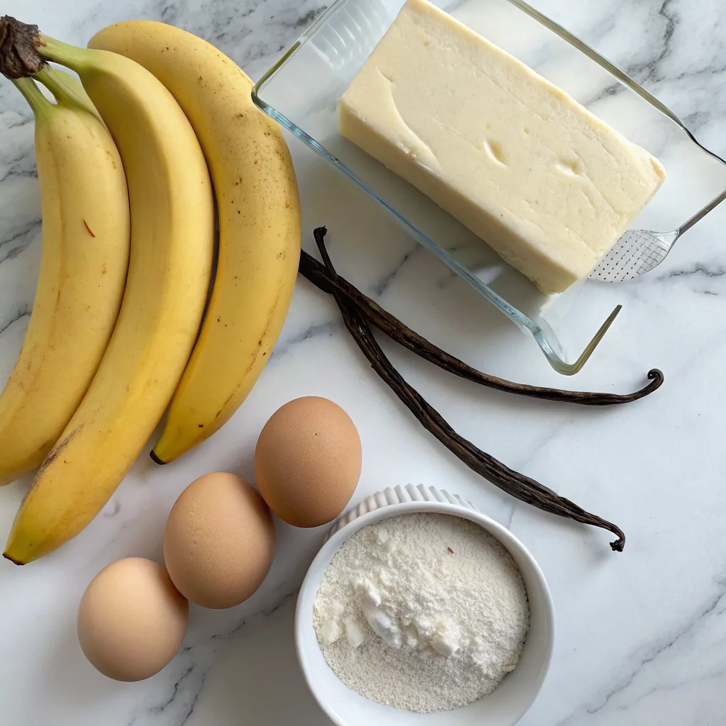 The Best Vanilla Bean Banana Bread Recipe You’ll Ever Make 7 banana bread ingredients with vanilla bean