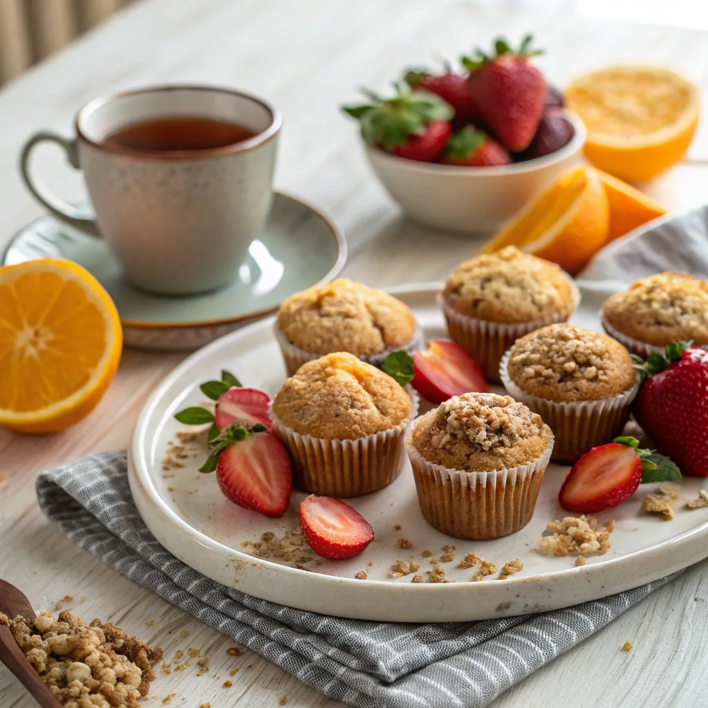 Mini Banana Muffins – The Best Healthy & Easy Recipe Guide 9 banana muffins for kids brunch platter