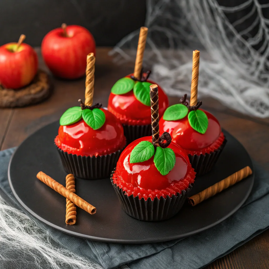 Poison Apple Cupcakes – The Ultimate Sinister Treat for Your Halloween Table 8 Poison Apple Cupcakes – The Ultimate Sinister Treat for Your Halloween Table
