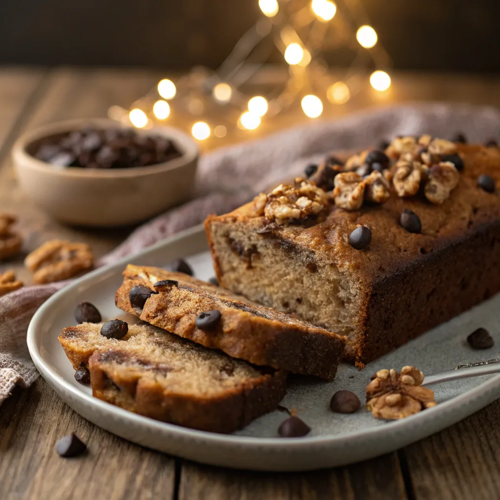 Vegan Banana Bread – The Ultimate Easy & Healthy Recipe Guide 9 Vegan banana bread with walnuts and chocolate chips